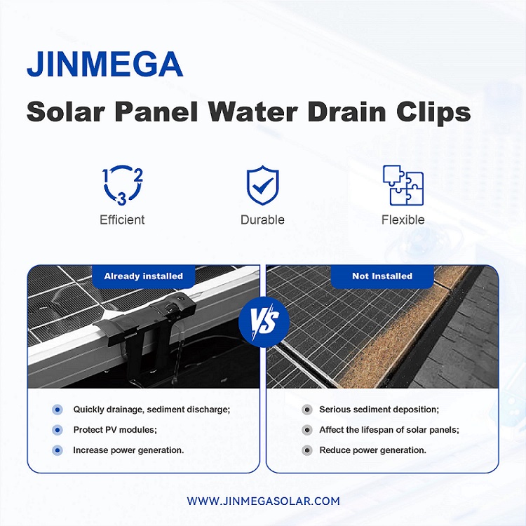 Product Spotlight | JinMega Solar Panel Water Drain Clips
