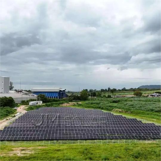 Project Highlight | 998.68 kW Steel Mounting Solution — Concrete Pole Mounting in Thailand