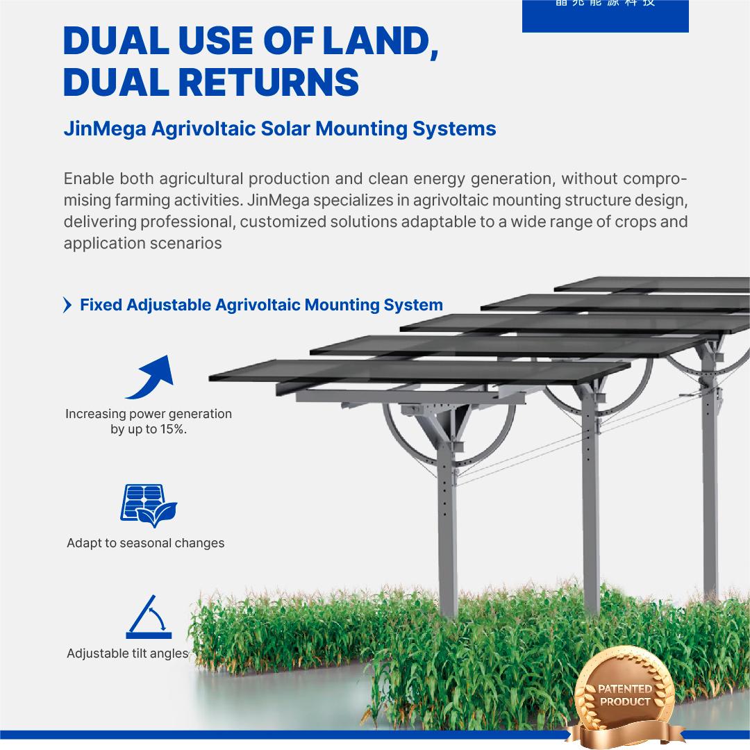 Agrivoltaics Collection | JinMega Solar Mounting Systems